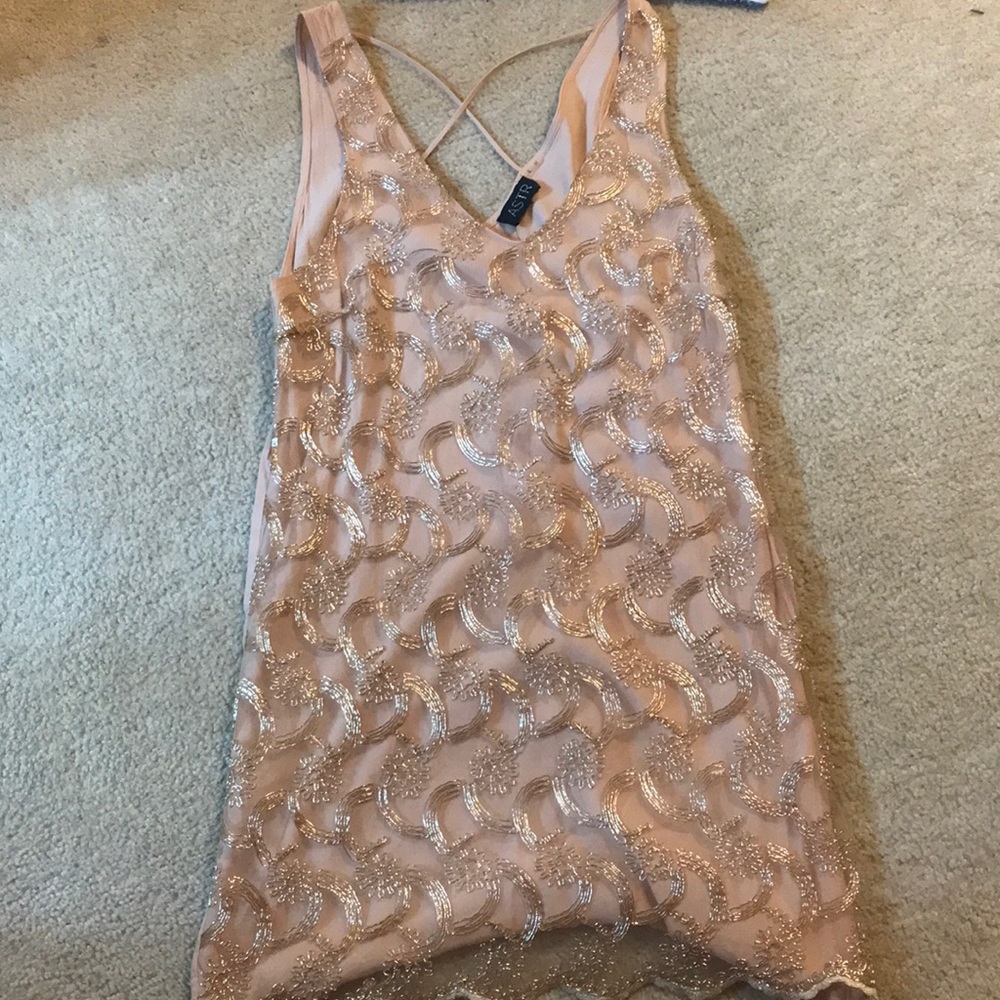 Gold and Blush Dress!!